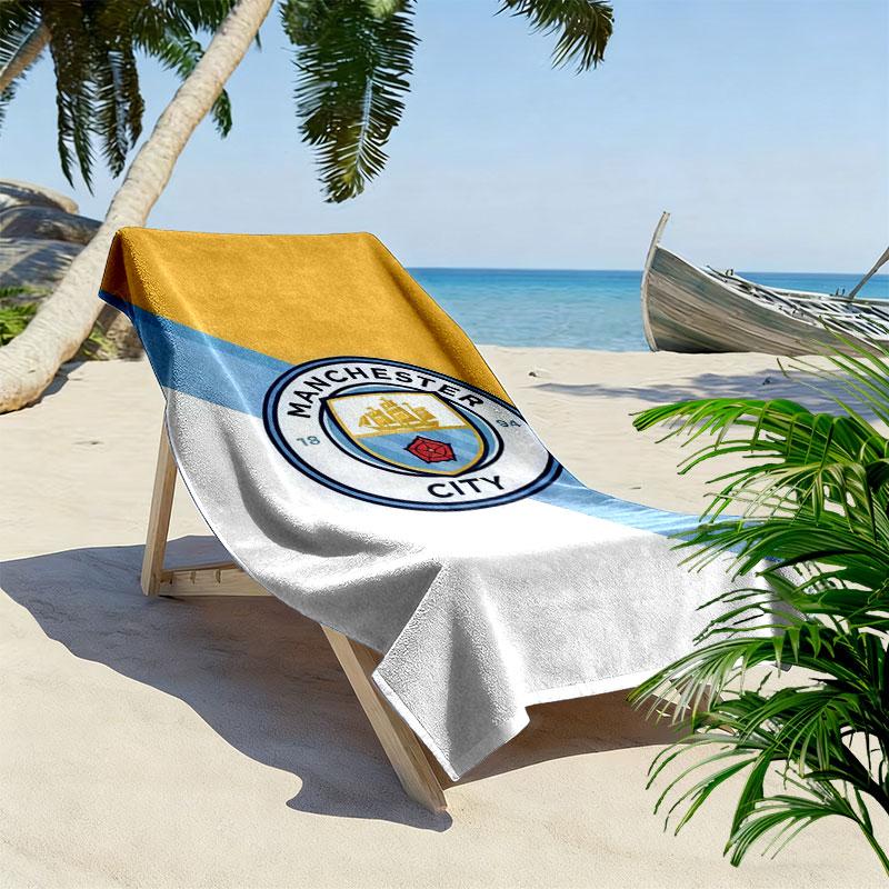 The Blues Poster Print Beach Towel, Large Soft Quick Dry Towel for Beach Camping Swimming