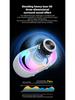Portable Bluetooth Speaker: Outdoor Wireless Subwoofer with Heavy Bass, High Volume, and Cool Colored Lights