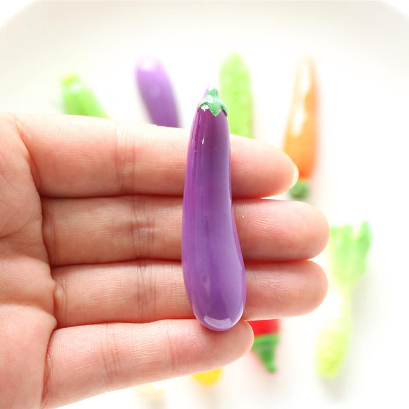 DIY Resin Vegetable Accessories: Hair Clips, Phone Cases, Keychains, Pendants, Shoe Buckles & Ornaments