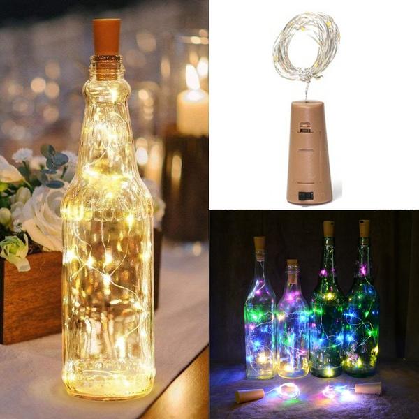 

Новое вино Пробковые огни LED Бутылка Стоппер Струнные огни Вечеринка Рождественское украшение Освещение