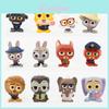 Zootopia Cartoon Animal Figurines Pvc Collectible Toy Set For Kids And Collectors