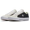 Converse One Star Series Comfortable Versatile Low Top Canvas Shoes Unisex Sneakers Black White 155526c