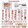 Die-cut PET Washi Tape Set: Coffee Theme, European & American Style for Journaling & Decoration