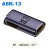 UGOURD HDMI2.1 Cable Adapter mini micro hdmi to HDMI 2.1 Converter 48Gpbs 8K60HZ 4K120HZ for HDTV Projector PS4 PS5 Laptop PC 4