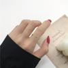 Vielseitiges Damen-Ringset mit Diamanten und floralem Design in V-Form
