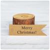 100pcs DIY Party Supplies Home Decor Christmas Ornaments Xmas Hanging Kraft Paper Tags Gifts Label