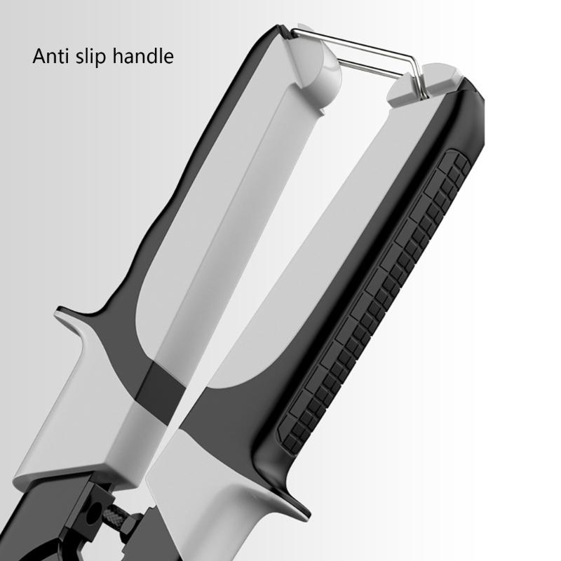 Professional Industrial Shears:Stainless Steel Scissors Tin Snips for Metal Sheet PVC Pipe Cutting Iron Plates