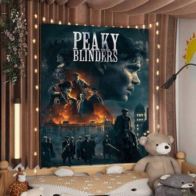 Movie PPeaky BBlinders TV Colorful Tapestry Wall Hanging Hanging Tarot Hippie Wall Rugs Dorm Wall Art Decor