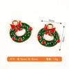 DIY jewelry accessories Christmas alloy accessories Alloy elk decoration American pendant Creative oil drop pendant