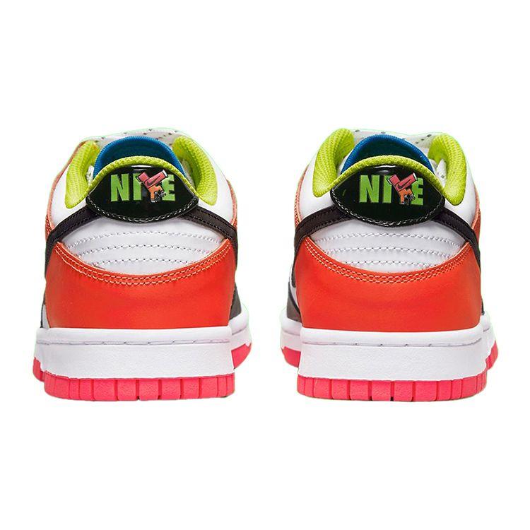 Nike Dunk Low GS Cartwheel Kids Sneakers White Black Signal-Blue DV1752-101