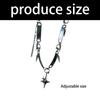 Star Pendant Necklace Multifunctional Shimmering Neck Jewelry Alloy Texture Suitable for Everyday Wear and Parties