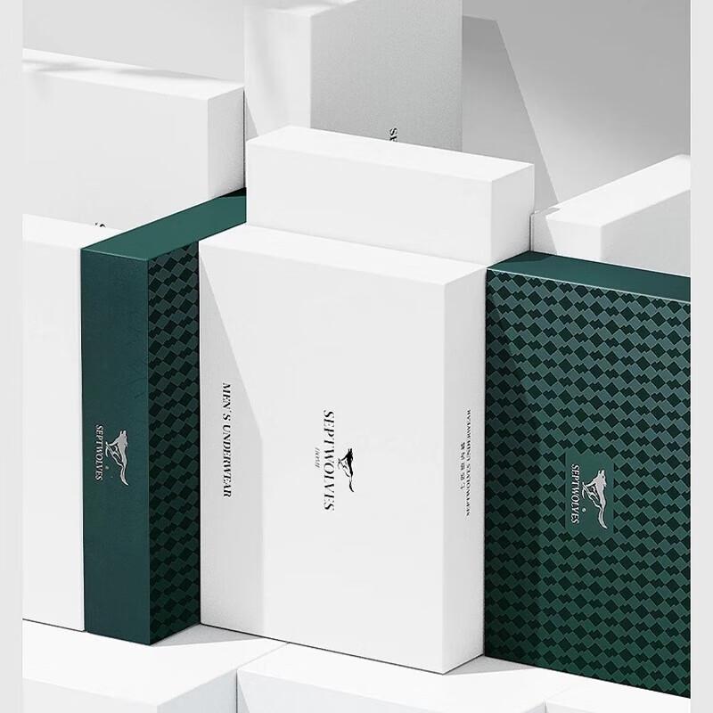 Septwolves Men's Cotton Antibacterial Breathable Briefs