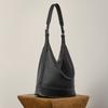 Burminsa Cow Genuine Leather Bucket Shoulder Bags For Women 2026 Luxury Designer Crossbody Hobos Shopper Work Ladies Handbags