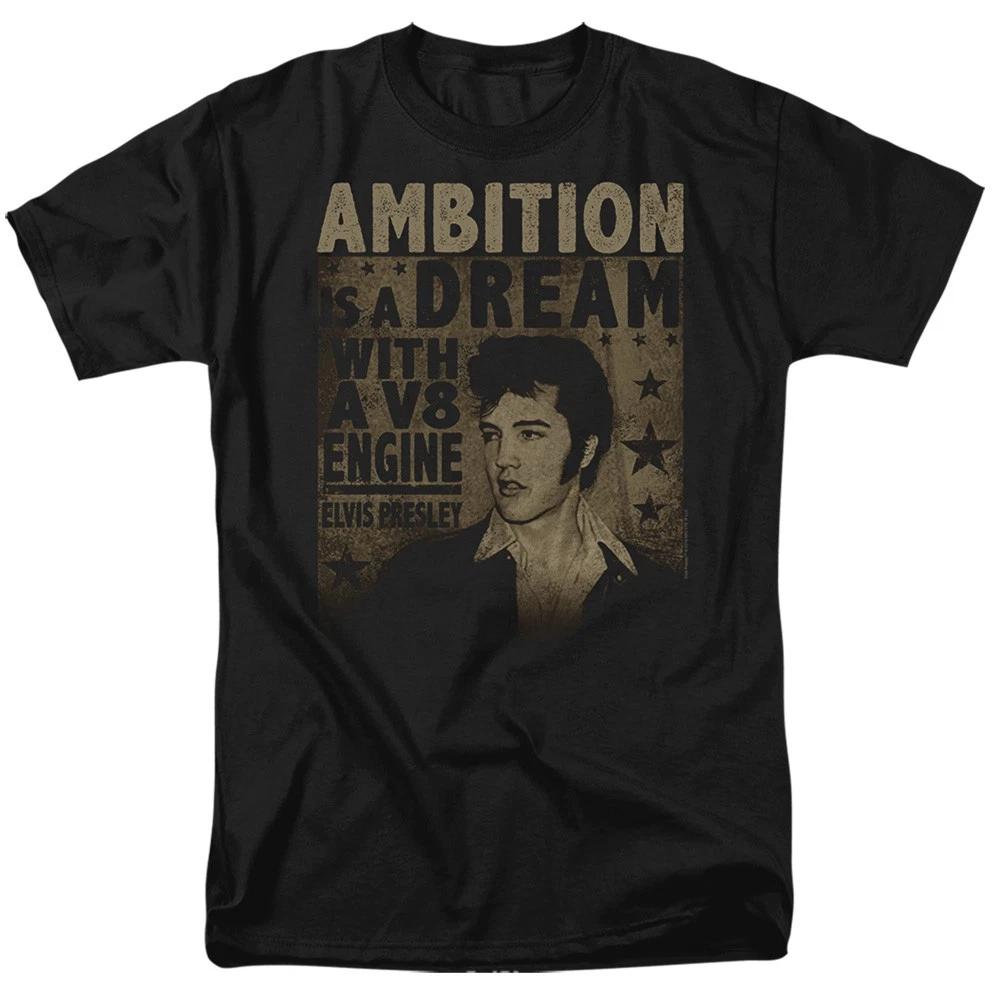 Elvis Presley - Ambition -  Unisex Short Sleeve Children s T-shirt - Black 160