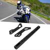 Motorcycle Handlebar Balancing Crossbar Adjustable Aluminium Alloy Universal for Mountain BikesBlack
