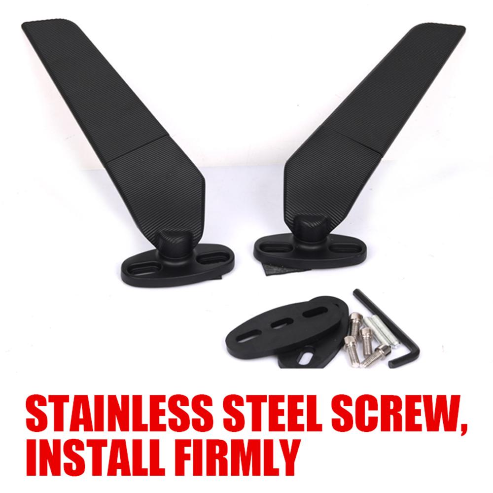 For Aprilia GPR250R APR250 RS660 RS125 RS250 RSV4 Motorcycle Accessories Mirrors Wind Wing Adjustable Rotating Rearview Mirror