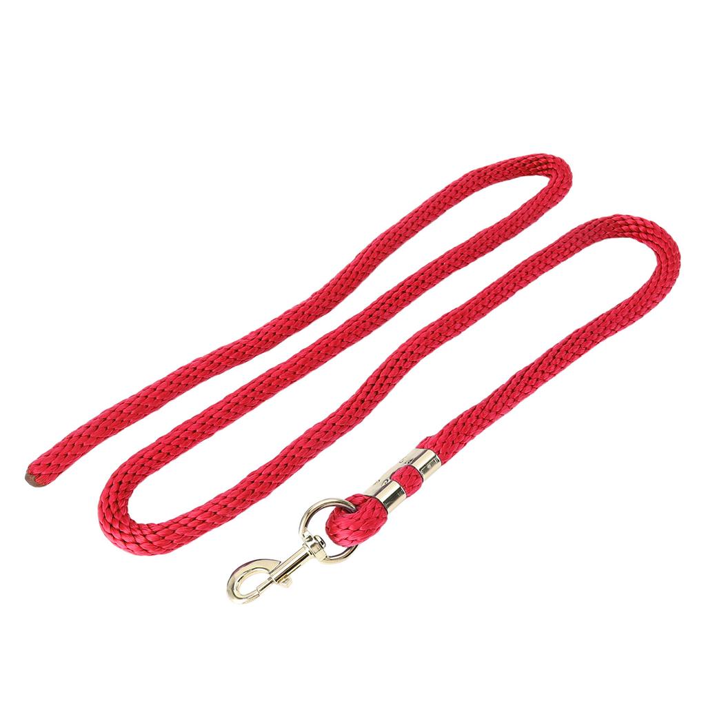 2m Horse Lunge Line Anti Breakage Rope Anti Slip Grip Horse Training Rope with Hook for Walking Handling