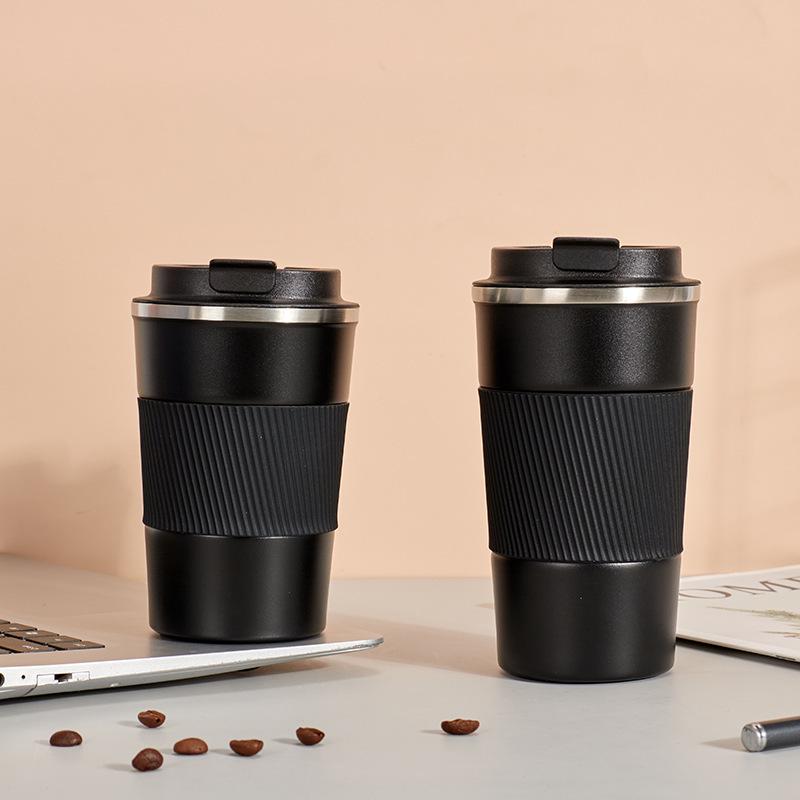 316 Stainless Steel Smart Display Insulated Coffee Mug, Large Capacity with Custom Logo
