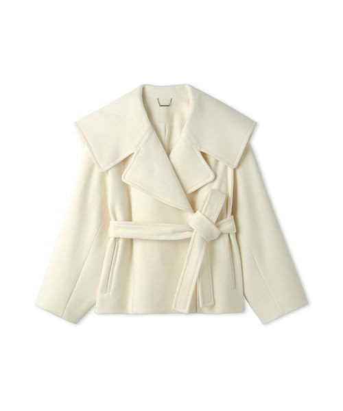 

Big Color Short Coat CWFC245008 OWHT [Selford] Women s