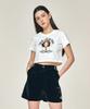Yugsimwon Angel Crop T-Shirt Luna