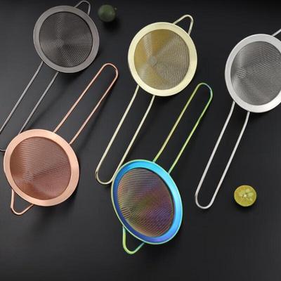 304 Edelstahl Roségold Cocktail Sieb Set
