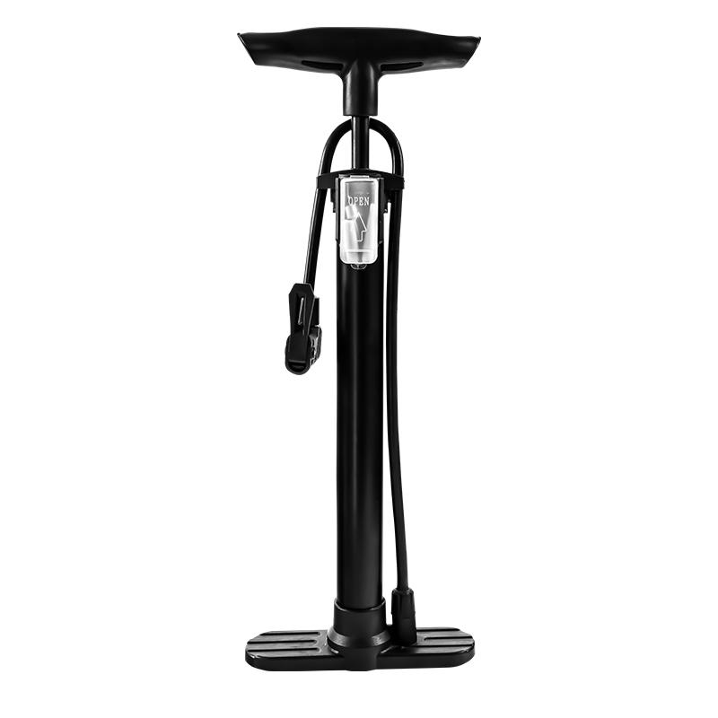 High Quality Home Bike air Pump Aluminum ABS Portable Bicycle Pump with Pressure Gauge hand pump