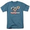 26 Underdog Flying Logo T Shirt Mens Licensed Cartoon Merchandise Slate Unisex T-Shirt