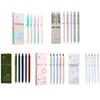 Gel Ink Pens Set Emboadlie Pen For Quick Drying Smooth Writing Quick Drying Pen For Smooth Writing
