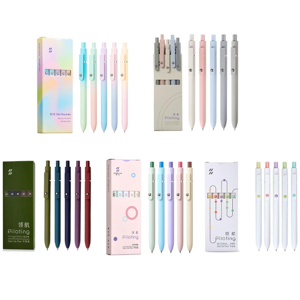 Gel Ink Pens Set Emboadlie Pen For Quick Drying Smooth Writing Quick Drying Pen For Smooth Writing