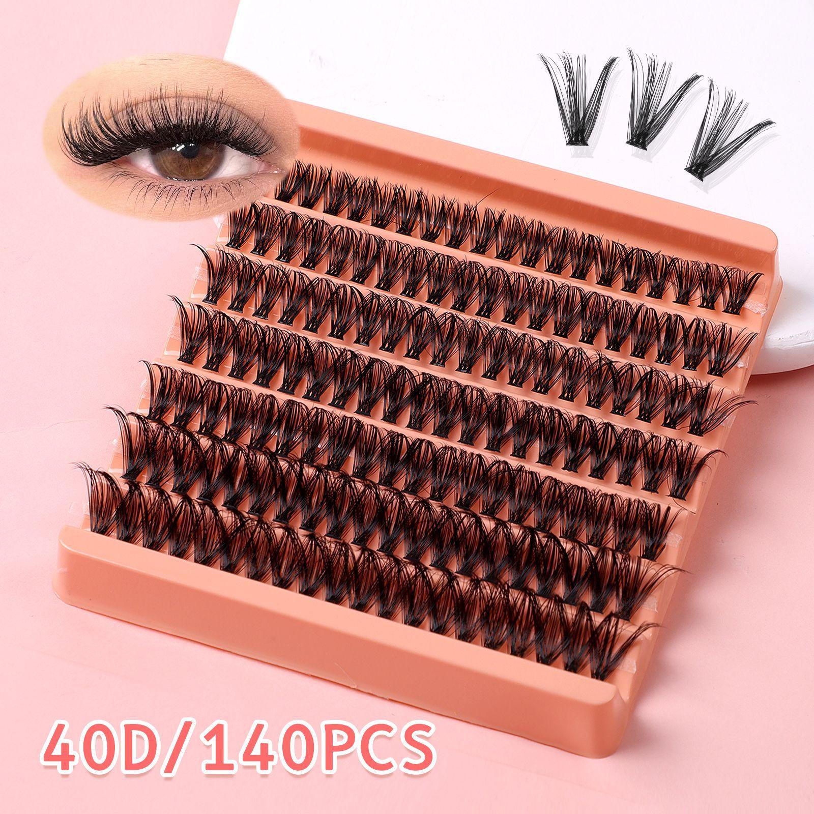Fluffy False Eyelashes Diy Segmented Comic Eye Large Capacity Mixed Eyelash Book