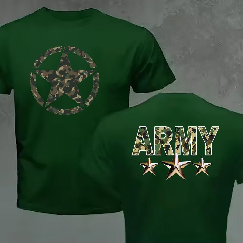 Vintage Camoflage United States Us Army T Shirts Unisex 100 Cotton Oneck Fashion Clothing Short Sleeve Summer Casual Unisexs Tshirt