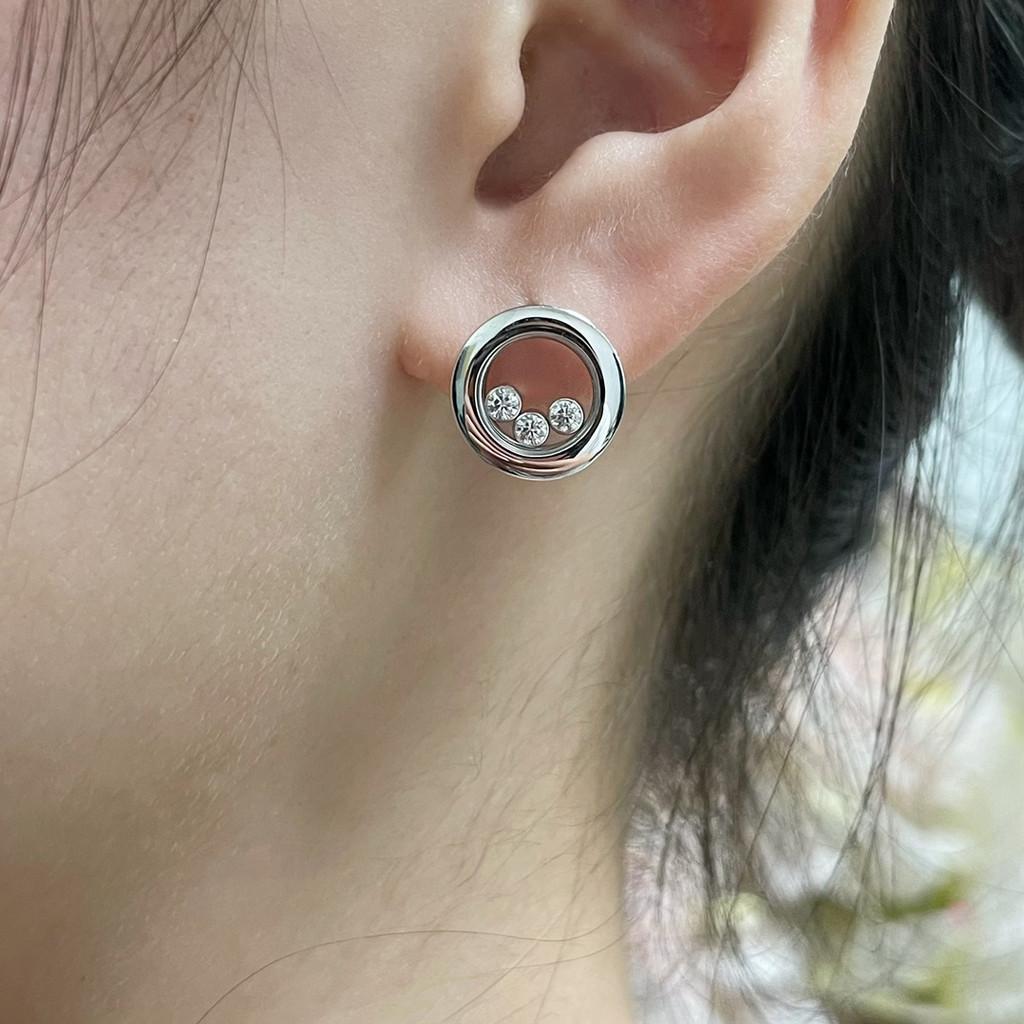 

Круглые Гладкие Серьги-подвески, Высококачественная Золотая Работа, Ювелирное Украшение в Подарок на День Рождения, На Каждый День, Бесплатная Доставка серебряный