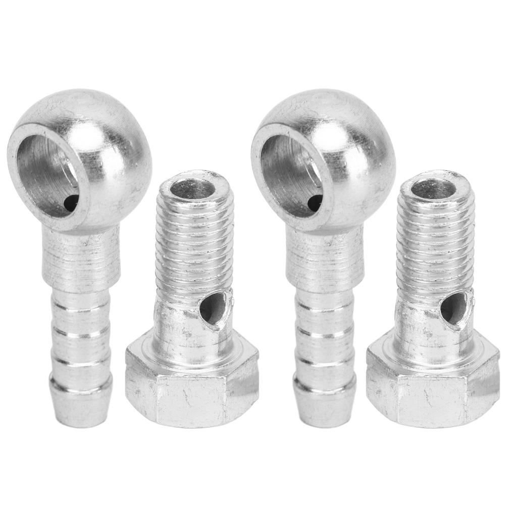 M8 Turbolader Banjo Slangebolt Bremseledningsfittings Adaptere Skiver Rustfritt stål for 4‑5mm Drivstoffoljeslanger