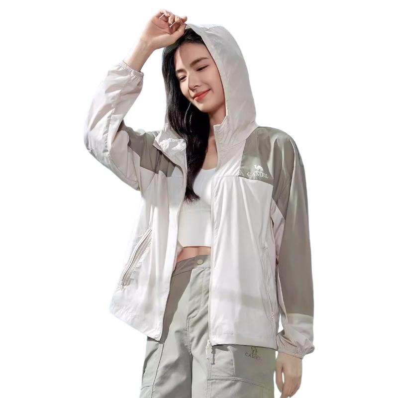 Camel Unisex Lightweight UV Protection Sun Jacket S