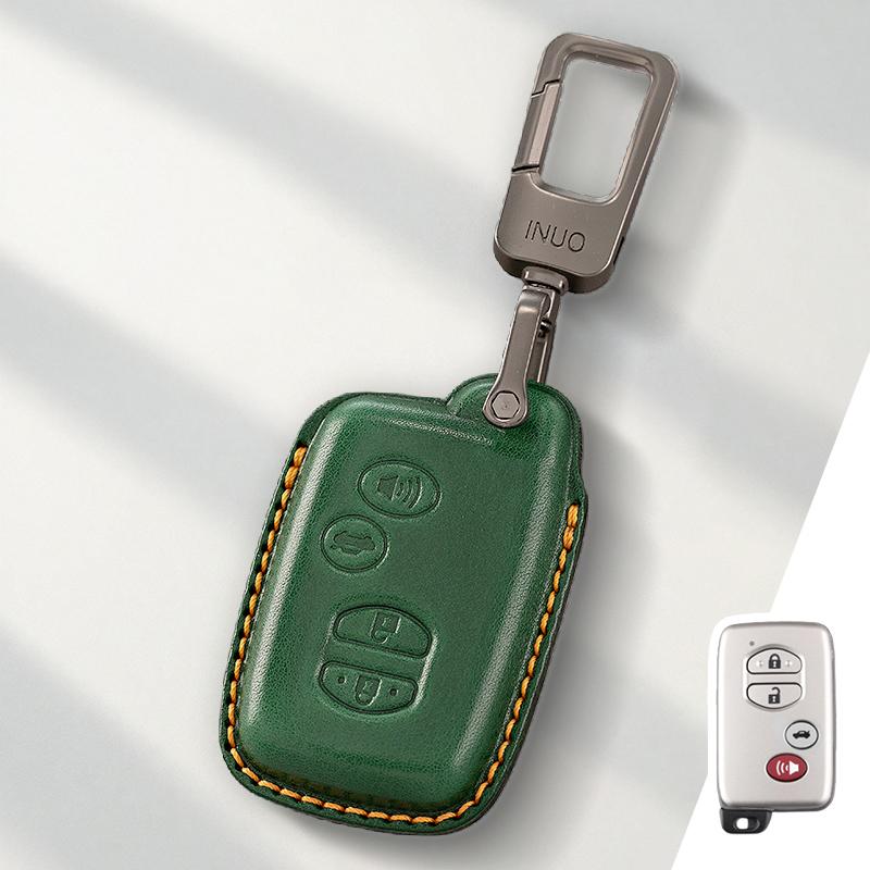 Genuine Leather Protector for Old Toyota Highlander Land Cruiser Lexus Key Case Cover Fob