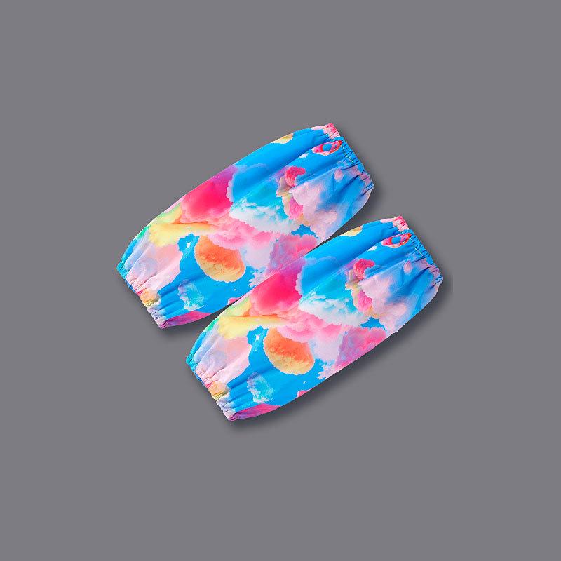 Детский водонепроницаемый фартук для творчества - фартук с длинным рукавом для малышей, для рисования, раскрашивания и еды Small [Height 80-100cm]