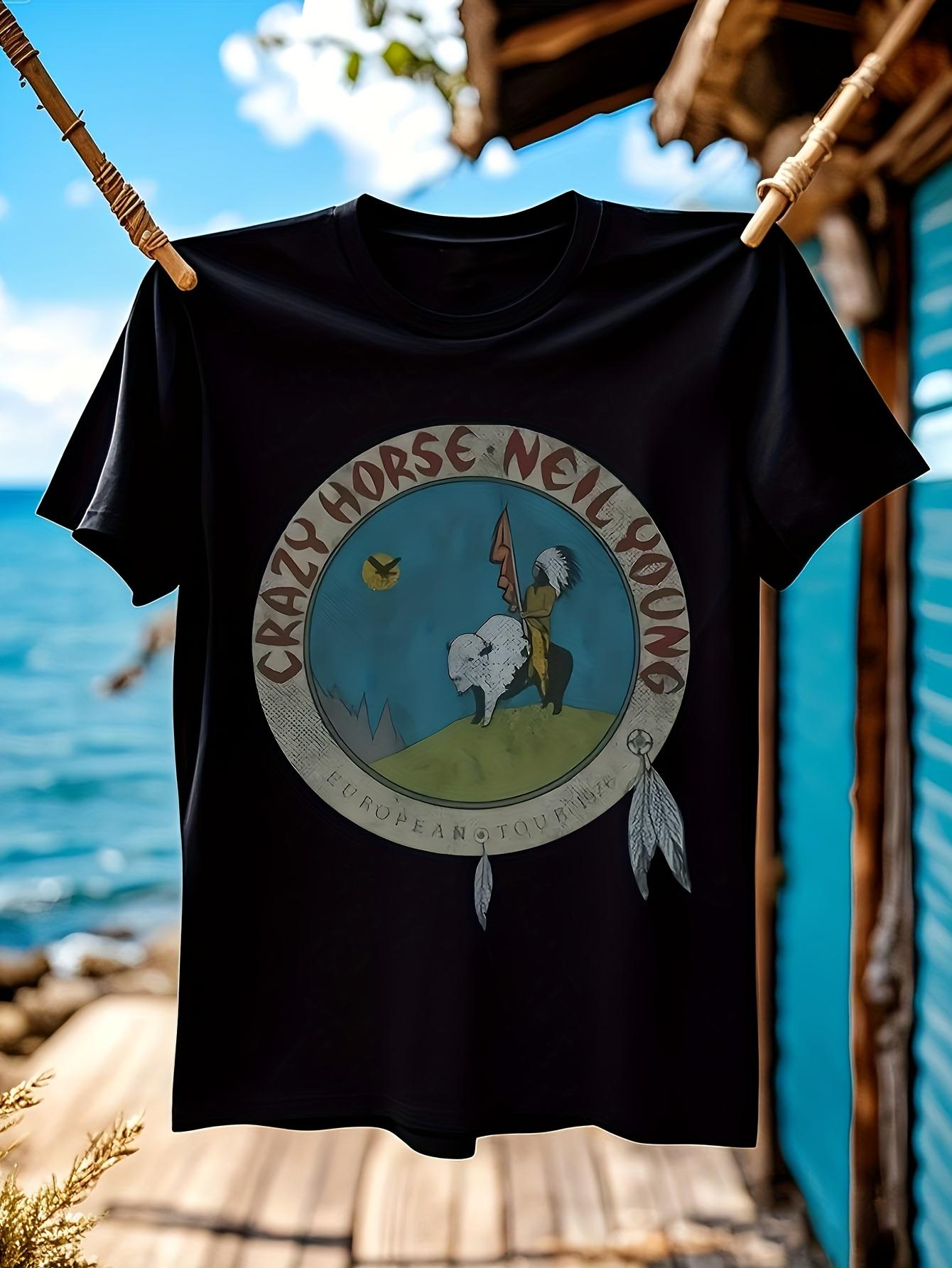 Vintage Tshirt Vintage Neil Young Crazy Horse 1976 Tour T... S
