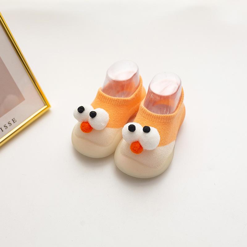 Spring & Autumn Toddler Non-slip Cartoon Floor Socks & Soft-bottom Shoes