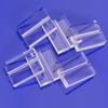 10Pcs Transparent Place Card Holder Acrylic Table Sign Holder Table Number Holders Name Card Stands for Photo Menu Display Clear