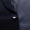 Men's Spring & Autumn Cashmere Wool Suit: Short Casual Blazer & Formal Overcoat
