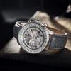 Citizen FF Light Powered Quartz Movement Cow Leather Strap Watch Men's Watches Gray Dial CA4500-24H