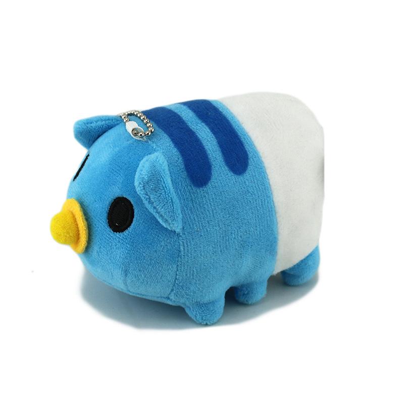 

2025 NEW Bugcat Capoo Plush Toys Keychain Cute Blue Cat erpillar Soft Stuff Animal Bag Accessories Pendant For BIrthday GIft