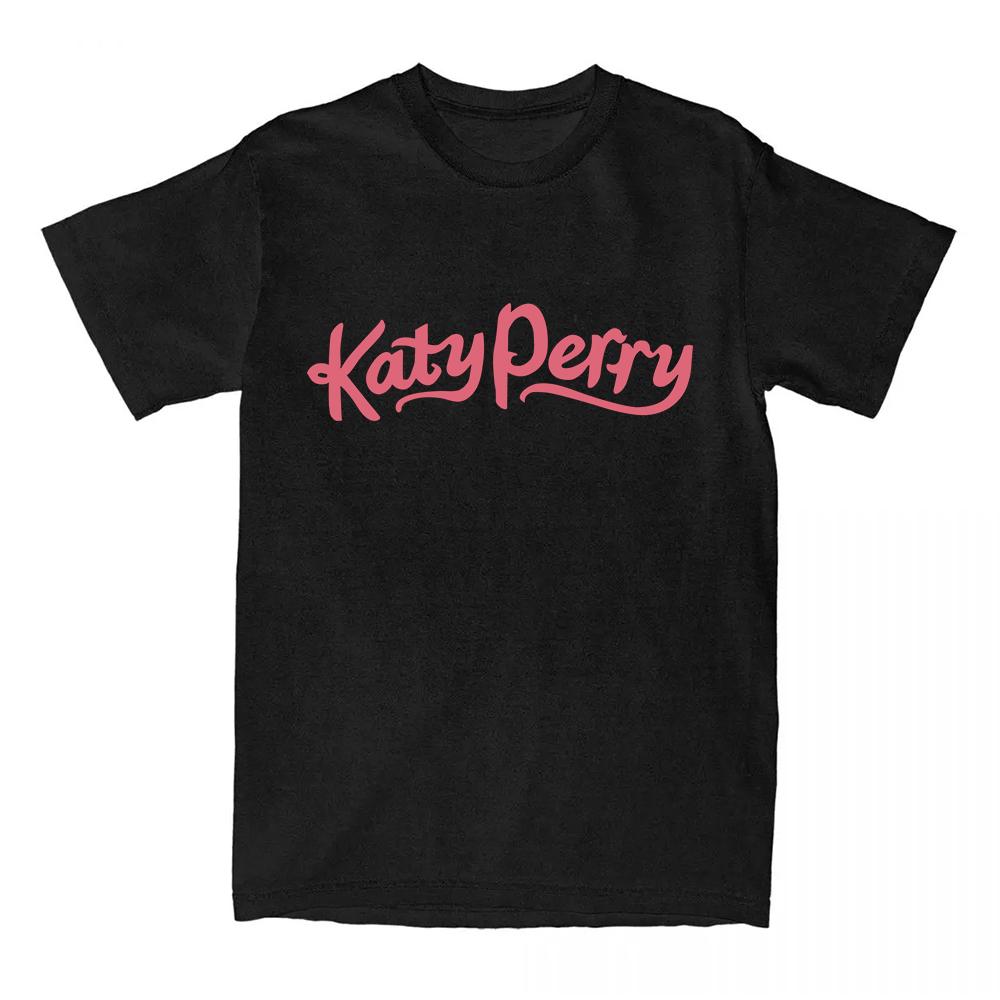 

Katyperryy T-shirt Short Sleeve for Summer Casual Clothing Roupas Femininas Cotton Comfortable Tees Round Neck Unisex Tops XS чёрный