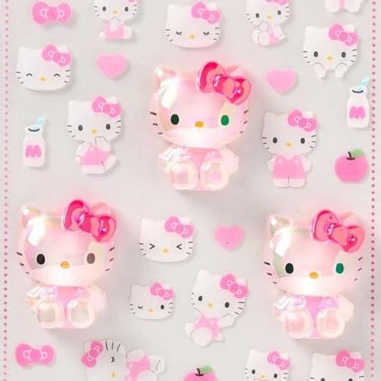 Sanrio Aurora 3D Sticker Hello Kitty Suitable ages 3 up 225223