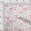 oneOone Cotton Flex Fabric Line Geometric Print Fabric BTY 40 Inch Wide