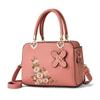 Women's Floral Standard Bag  Soft Embroidery  Elegant  Simple Texture  All Elegant  Single Shoulder  Crossbody Bag