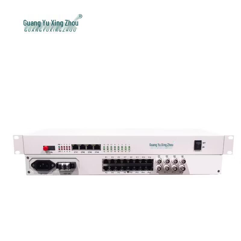 GY-8P8C4E14E Multi-Service Fiber Optic Transceiver