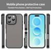 For iPhone 16 Pro Case Skin Touch Matte Anti Drop TPU PC Phone Back Cover