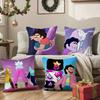 Cute S-Steven Universe Pillow Case Sofa And Living Room Decorative Cushion Covers Dust-proof And Mite-proof Invisible Zipper