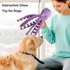 Squeaky Plush Dog Toy Large Plush Octopus Interactive Puppy Chew Toys Tug of War Dog Toy for Small Medium Large Dogs